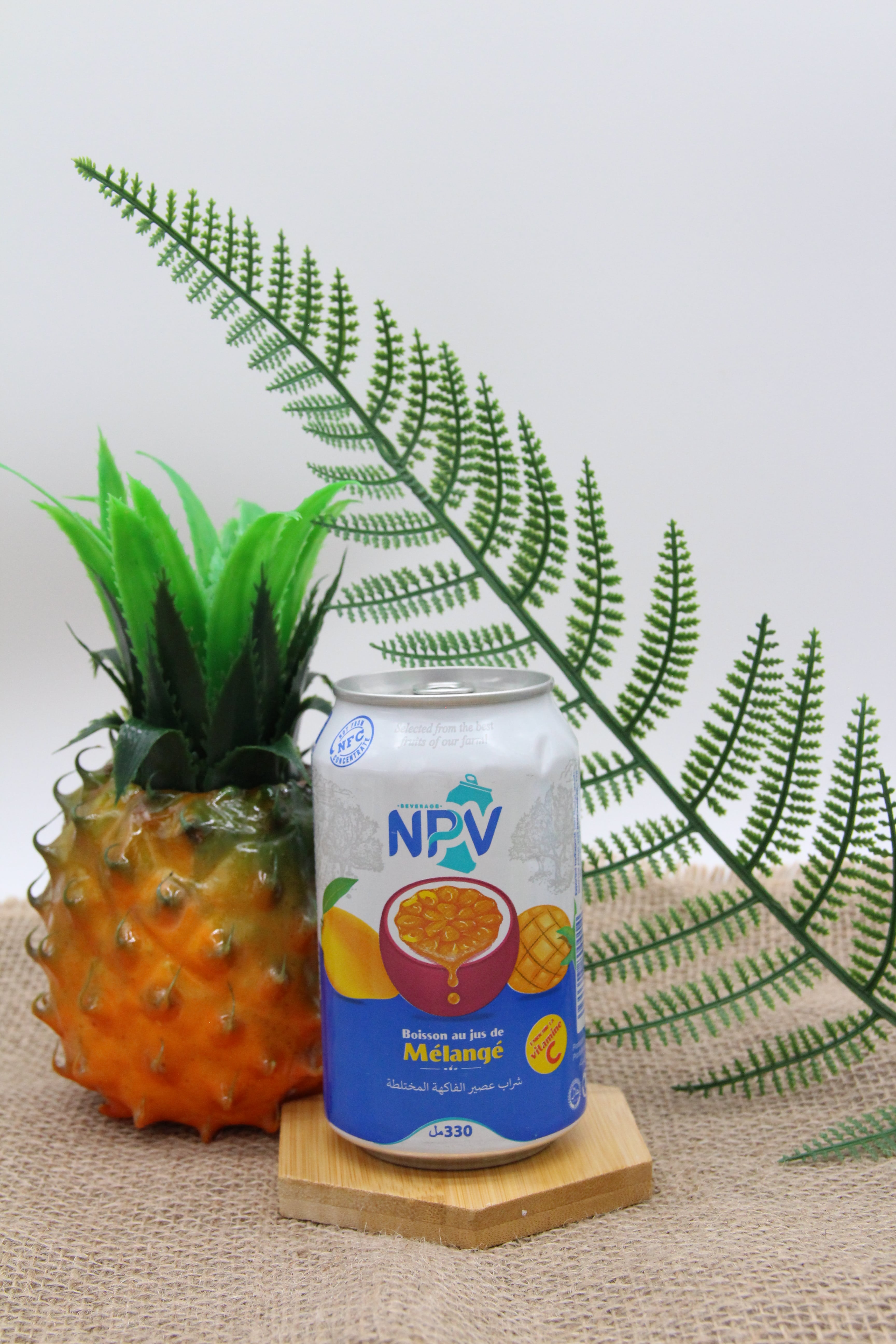 NPV Mixed Fruit Juice Drink 330ml Can