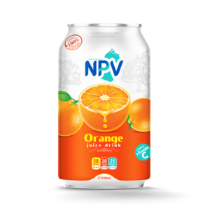 Orange juice drink 330ml can