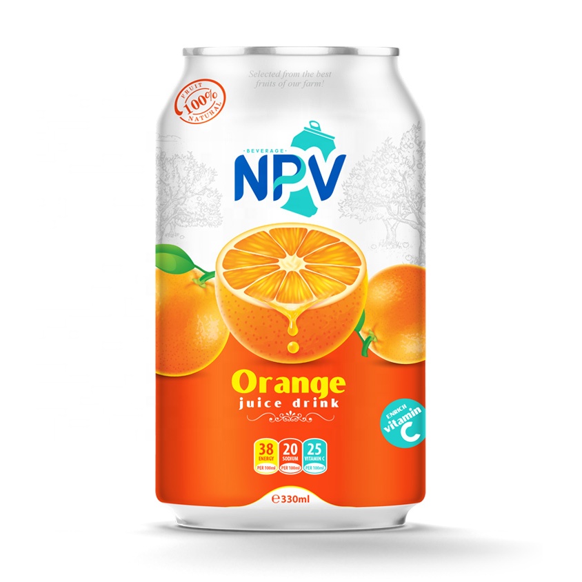 Orange Juice Dribk 330ml Canned