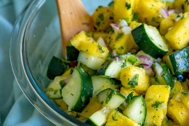 salad thơm giúp giảm cân