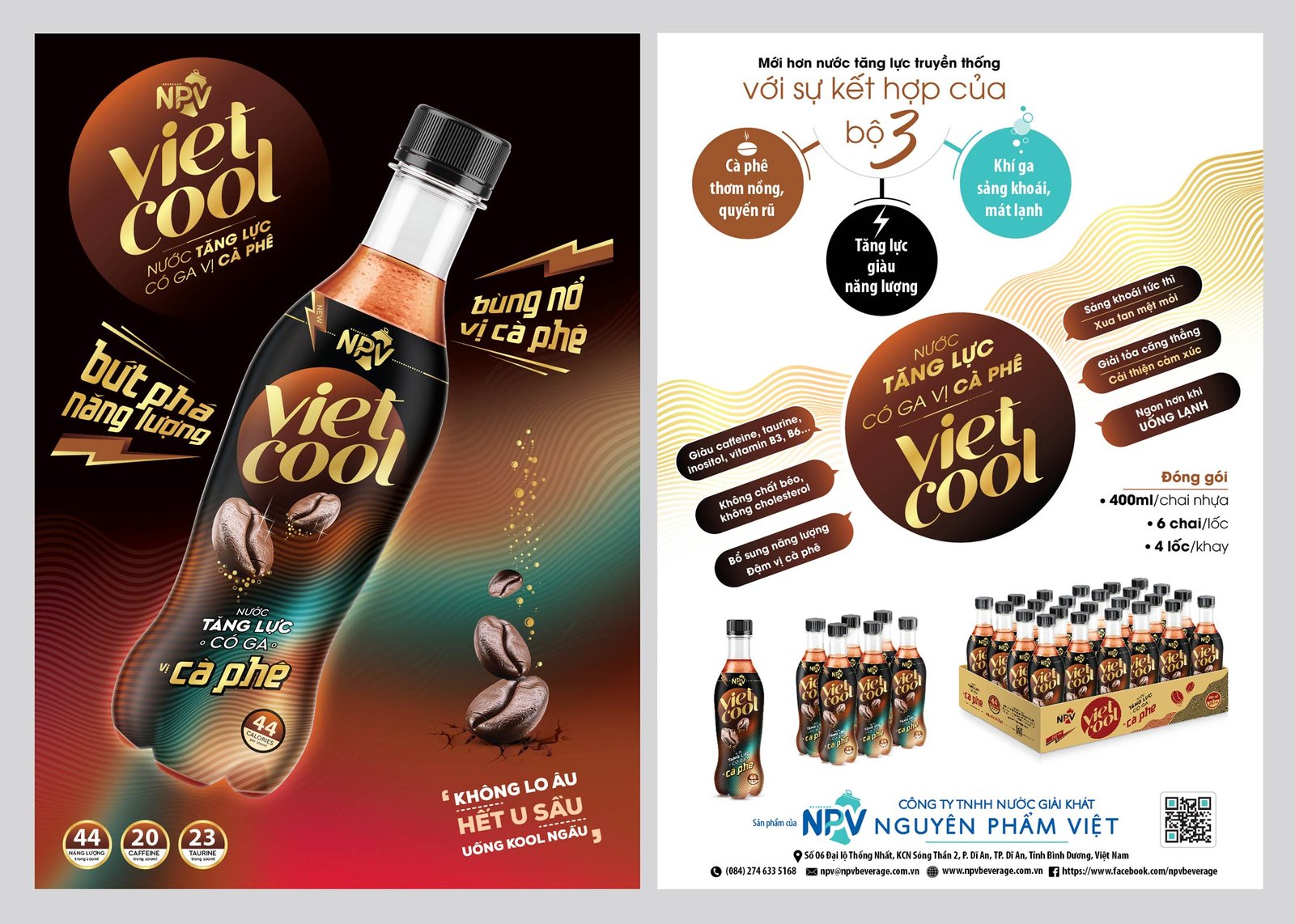 Nước tăng lực Vietcool