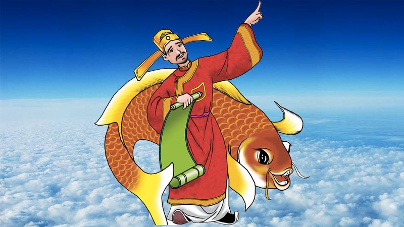 Offer Land Genie and Kitchen God is a traditional custom on Lunar New Year (Photo: Internet)