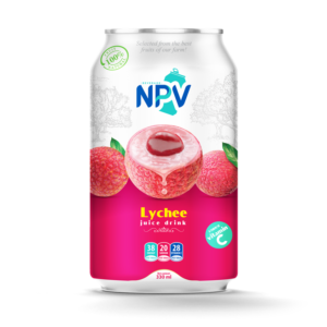 Lychee juice 330ml can_NPV