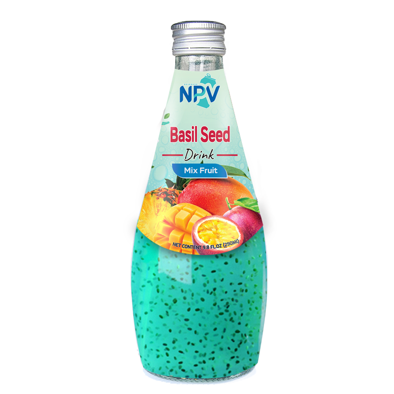 290ml NAWON Basil Seed Drink Coconut Water Improve 53 OFF