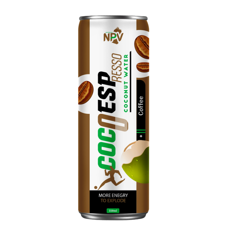 Coconut Water Coffee Flavor 250ml Can NPV Brand NPV Beverage