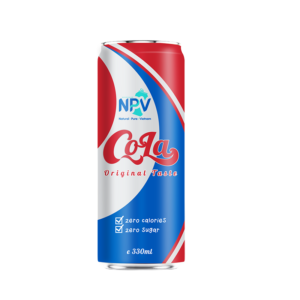NPV Sparkling Cola Flavor 330ml Sleek Can