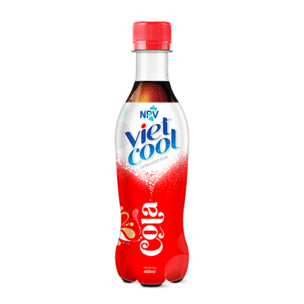 Vietcool Carbonated Cola Flavor 400ml Pet Bottle