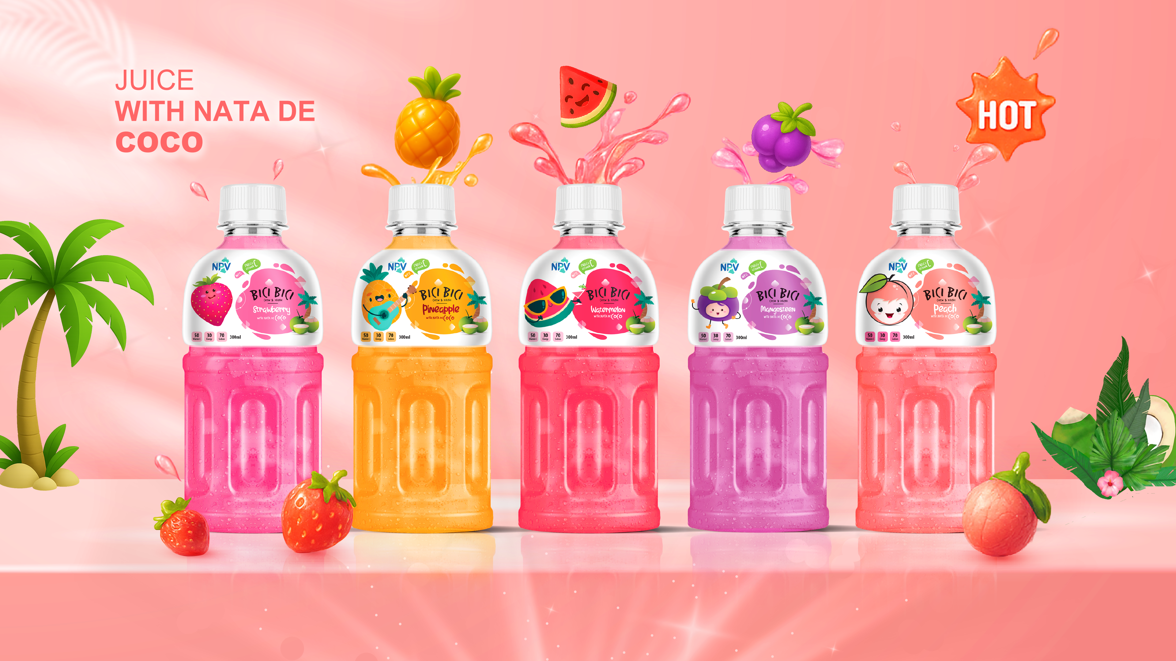 NPV Fruity Joy – The Fun Tropical Fruit Juice with a Chewy Twist