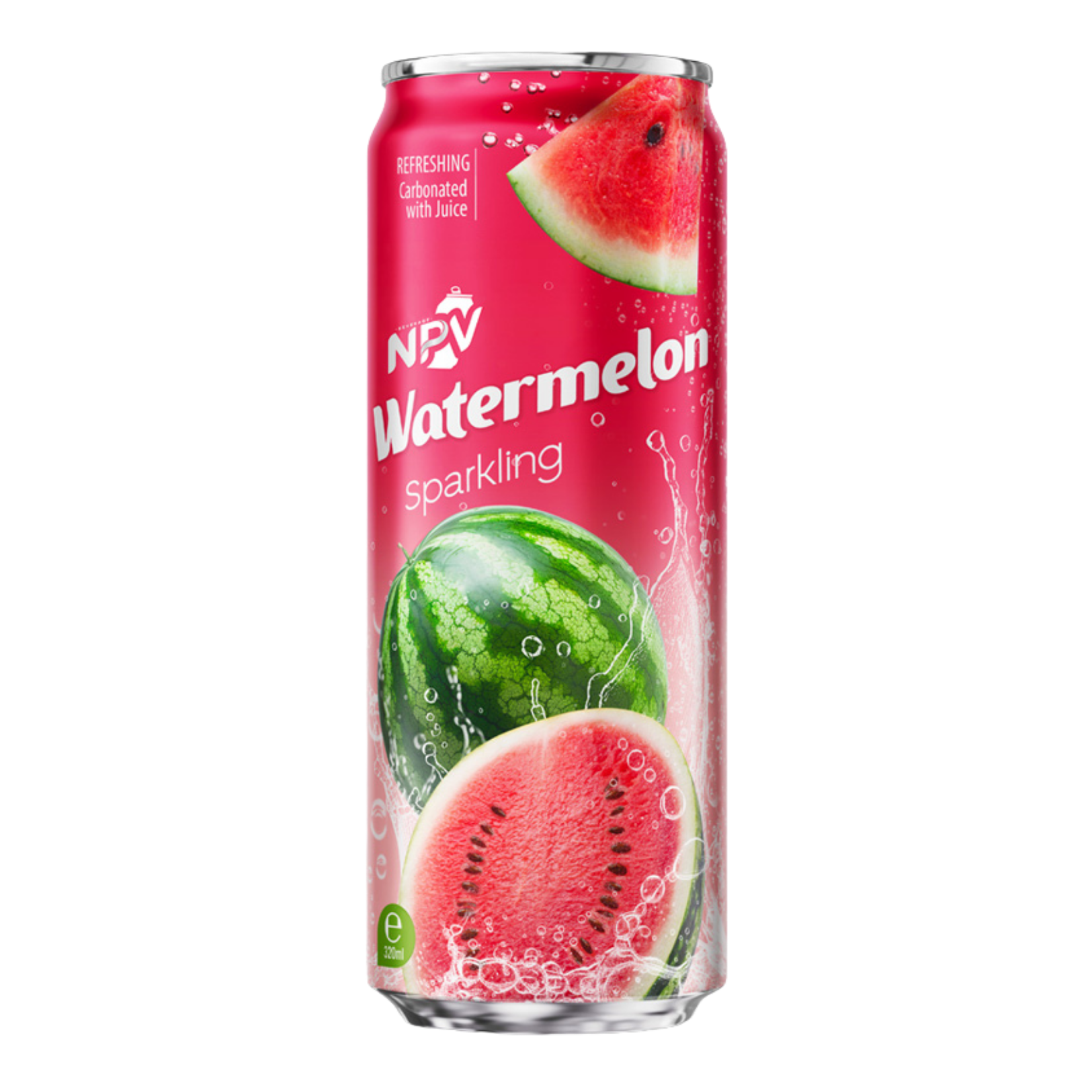 NPV Watermelon Sparkling Juice 320ml Sleek