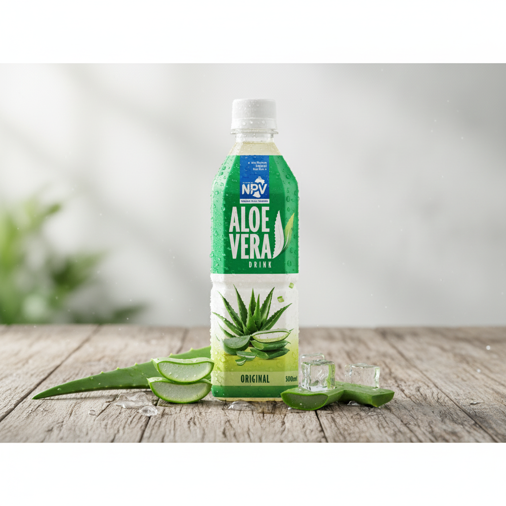 Fresh & Healthy 500ml Pet Bottle Aloe Vera Juice Drink - NPV Premium Beverage