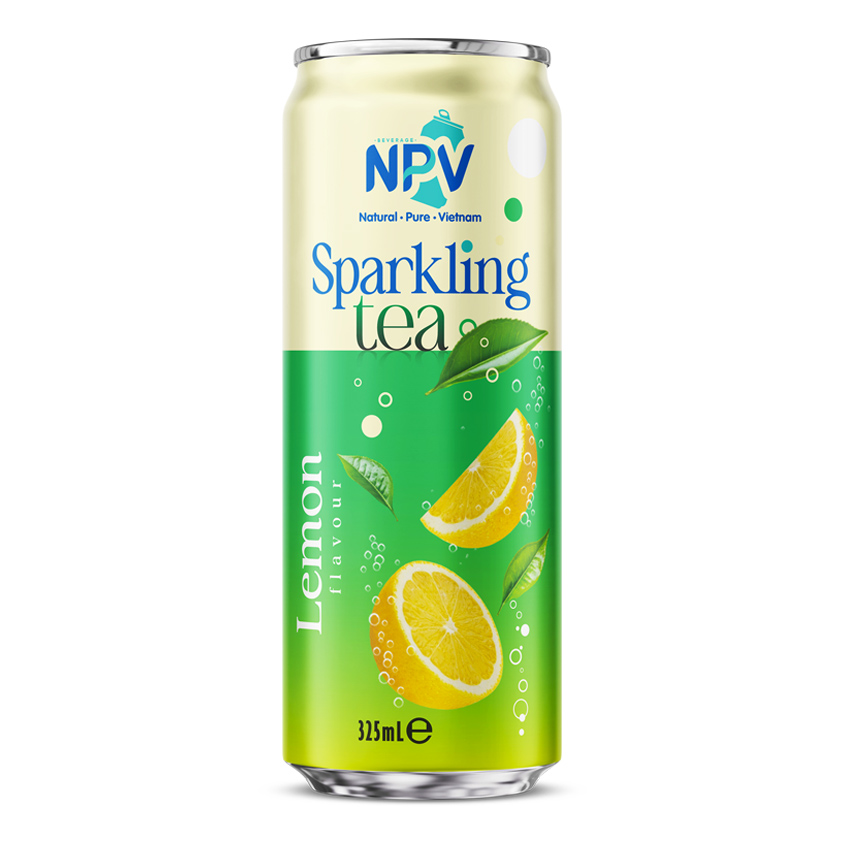 Refreshing Sparkling Drink With Lemon Flavour 320ml Can