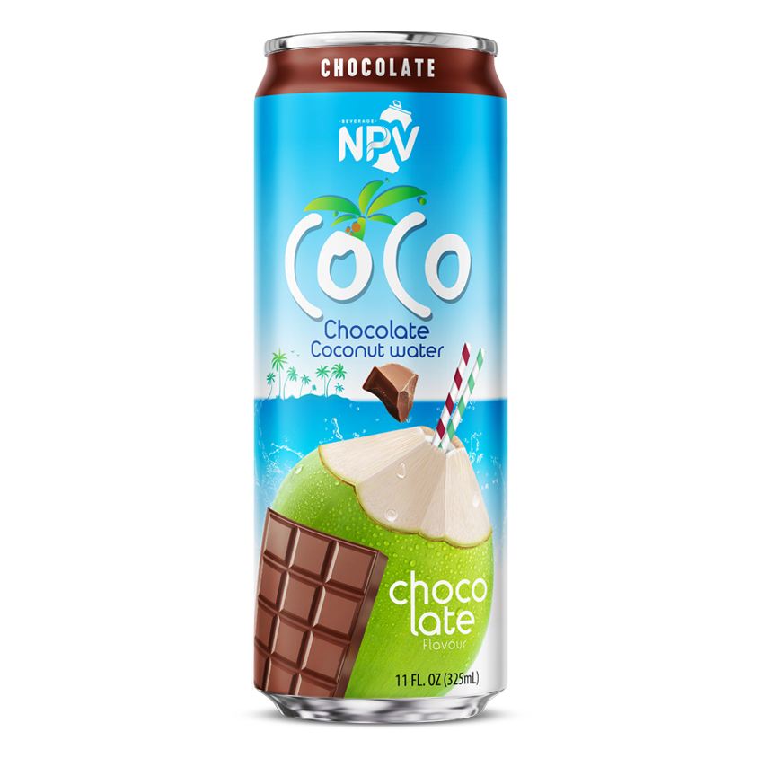 Coconut Water With Chocolate Flavor 325ml Cans