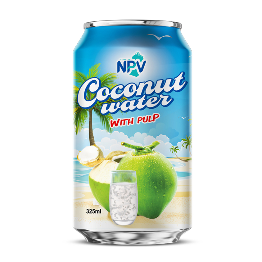 Coconut Water With Pulp 325ml Cans