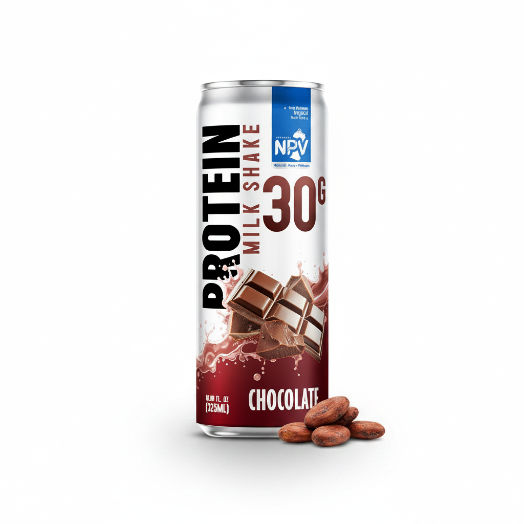 30g Protein Milk Shake With Chocolate Drink - NPV Premium Beverage