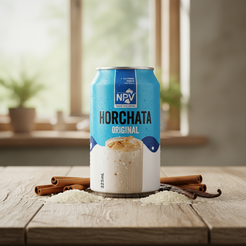 Horchata Milk Beverage 330ml Can - NPV Premium Beverage