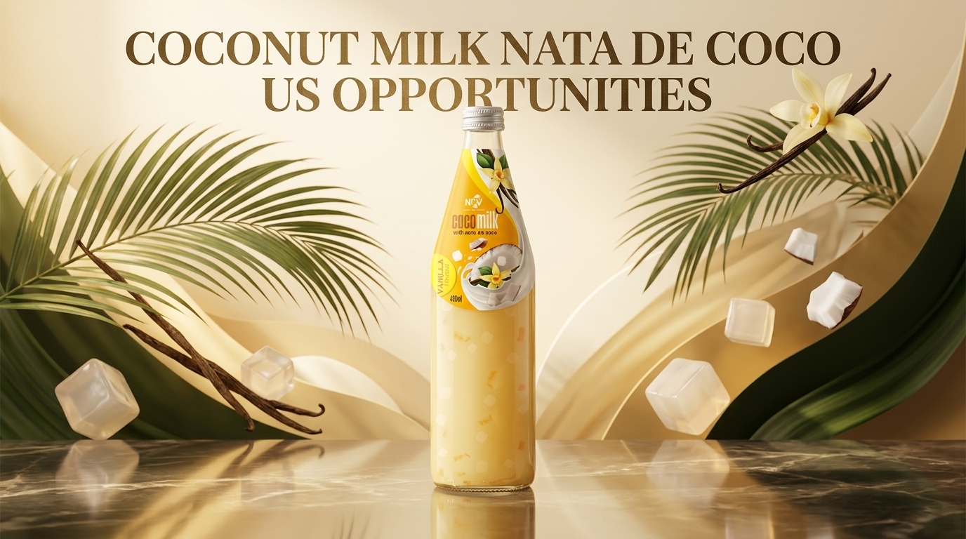 Coconut Milk With Nata De Coco Creating New Opportunities in the US Beverage Market