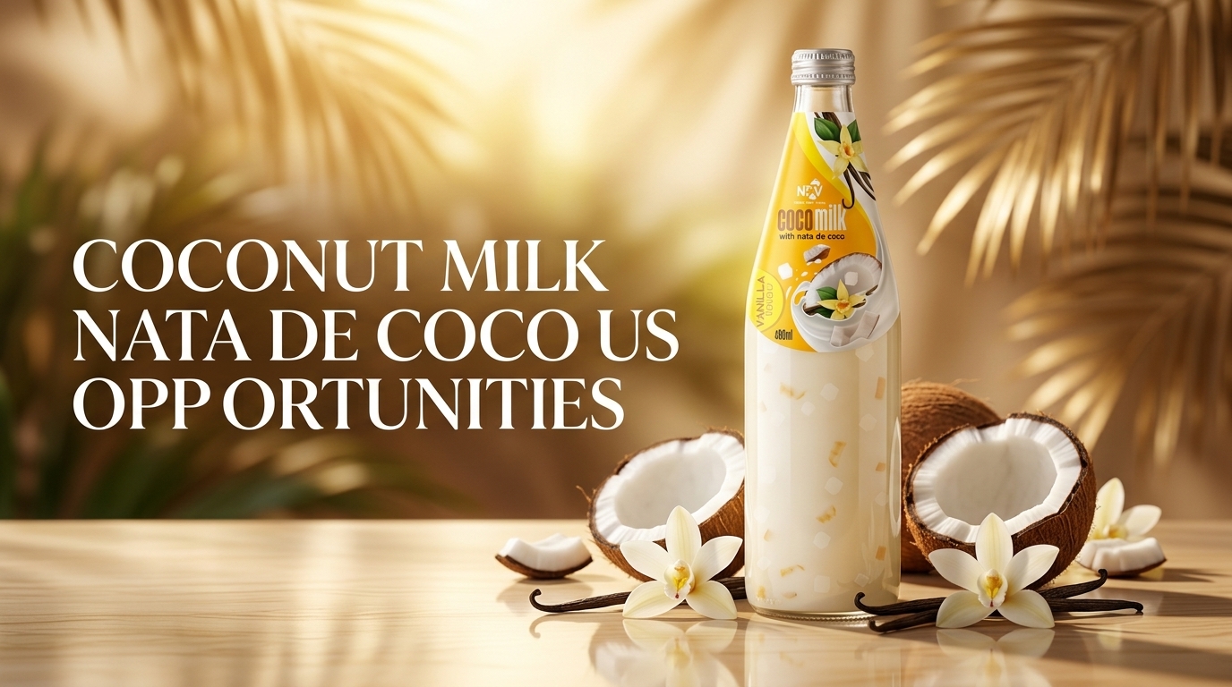 Coconut Milk With Nata De Coco Creating New Opportunities in the US Beverage Market