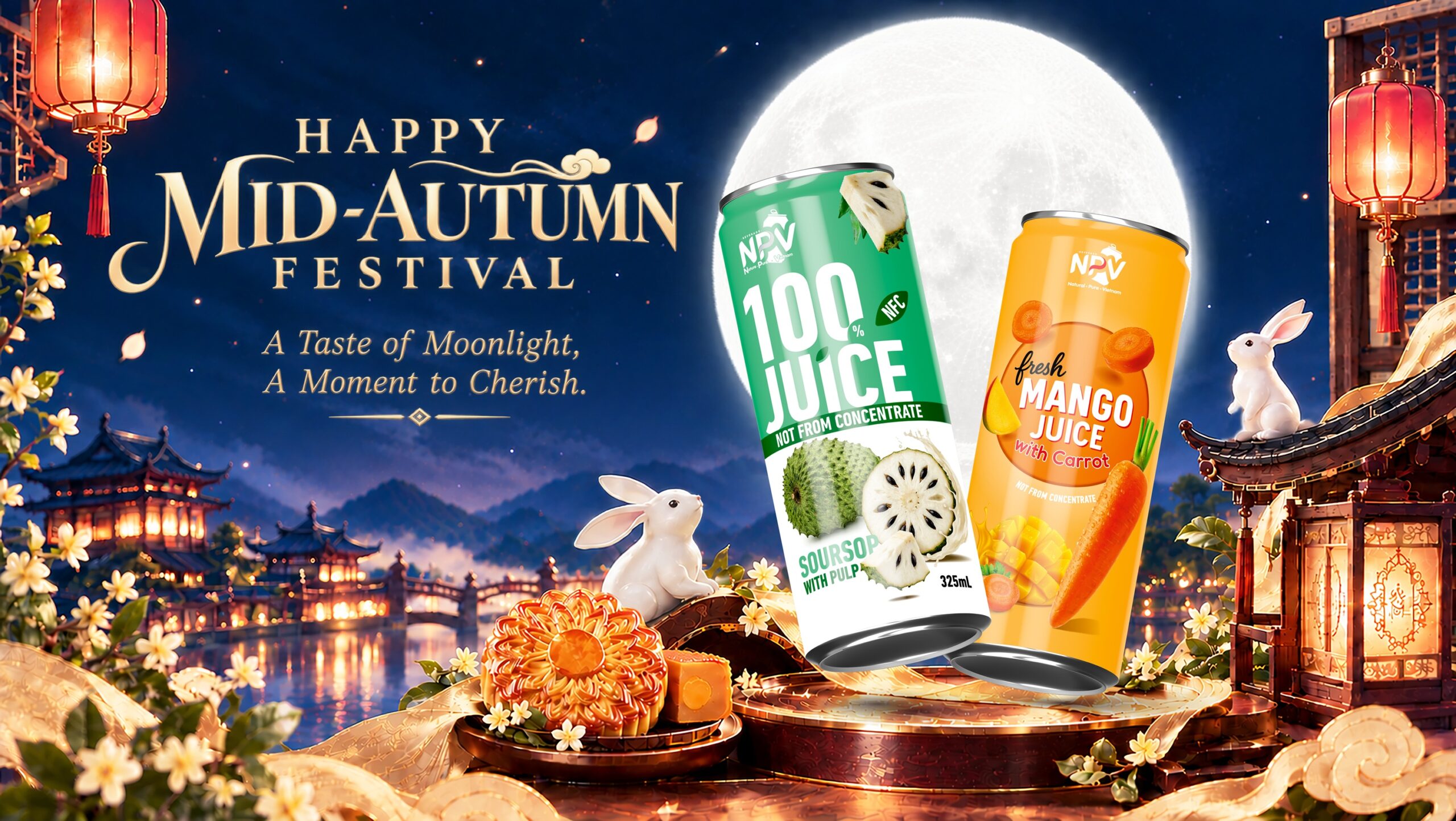 NPV Mid-Autumn Festival Celebration and Festive Beverage Collection