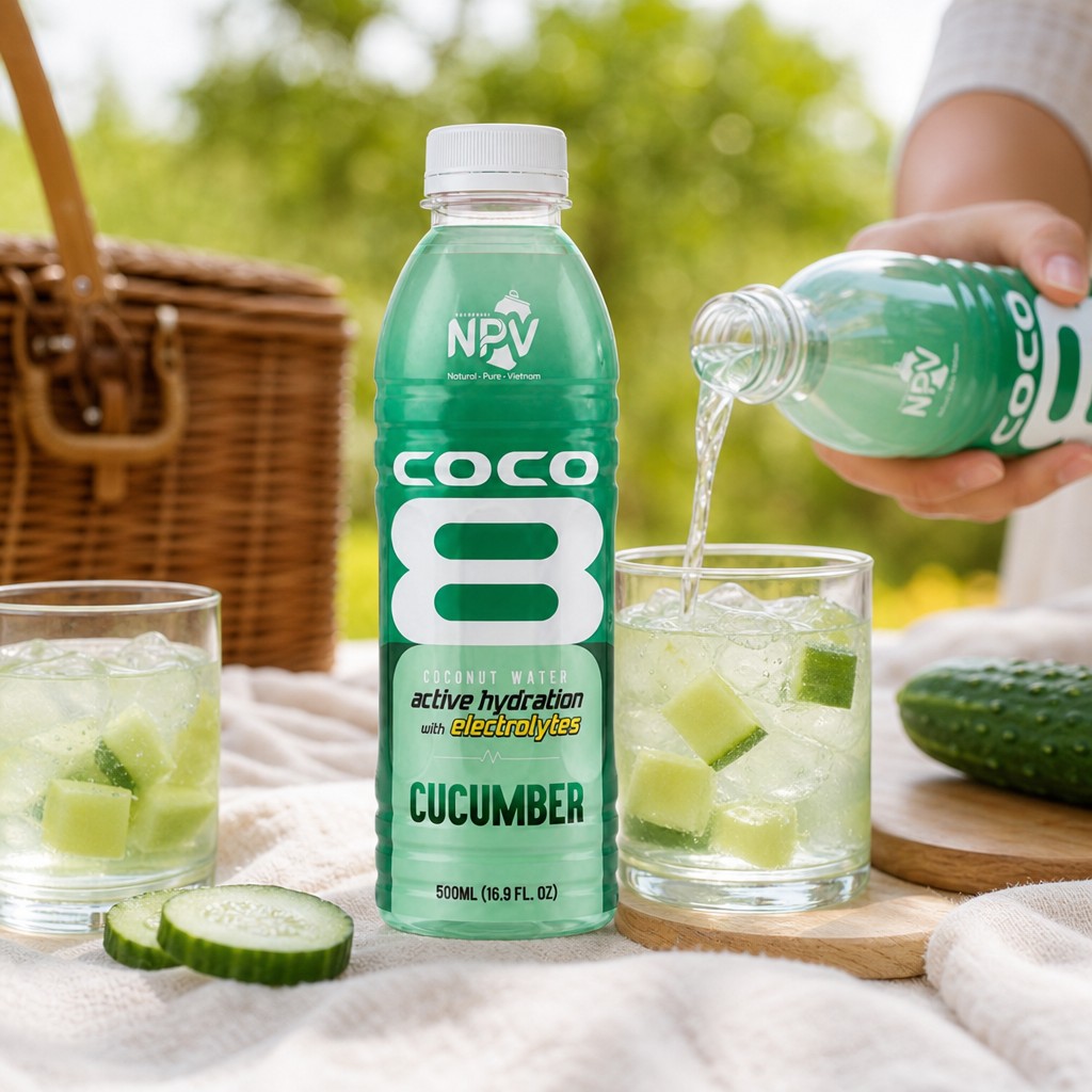 NPV Expands Global Hydration Portfolio with Cucumber Coconut Water Electrolyte Drink - Image 1