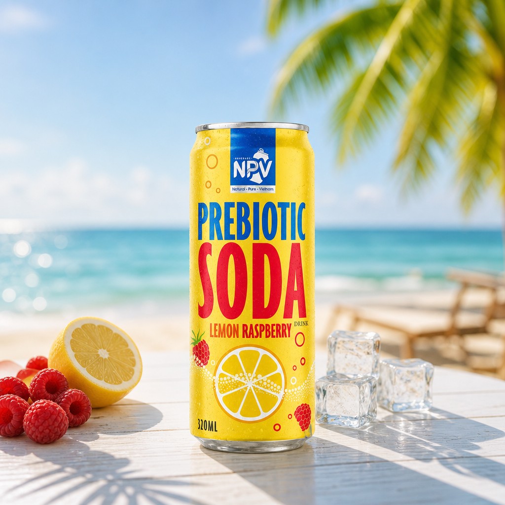 NPV Unveils Sparkling Prebiotic Lemon Raspberry Drink Redefining Low-Calorie Refreshment - Image 2