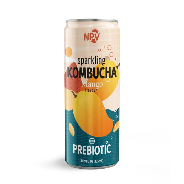 NPV Kombucha Mango Flavor 325ml Can