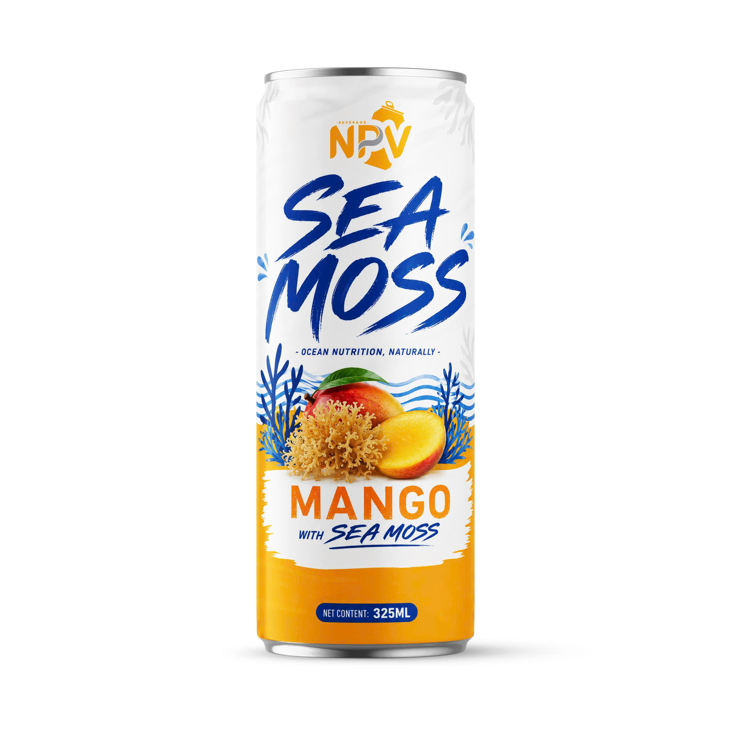 NPV Sea Moss Mango Flavor 325ml Can