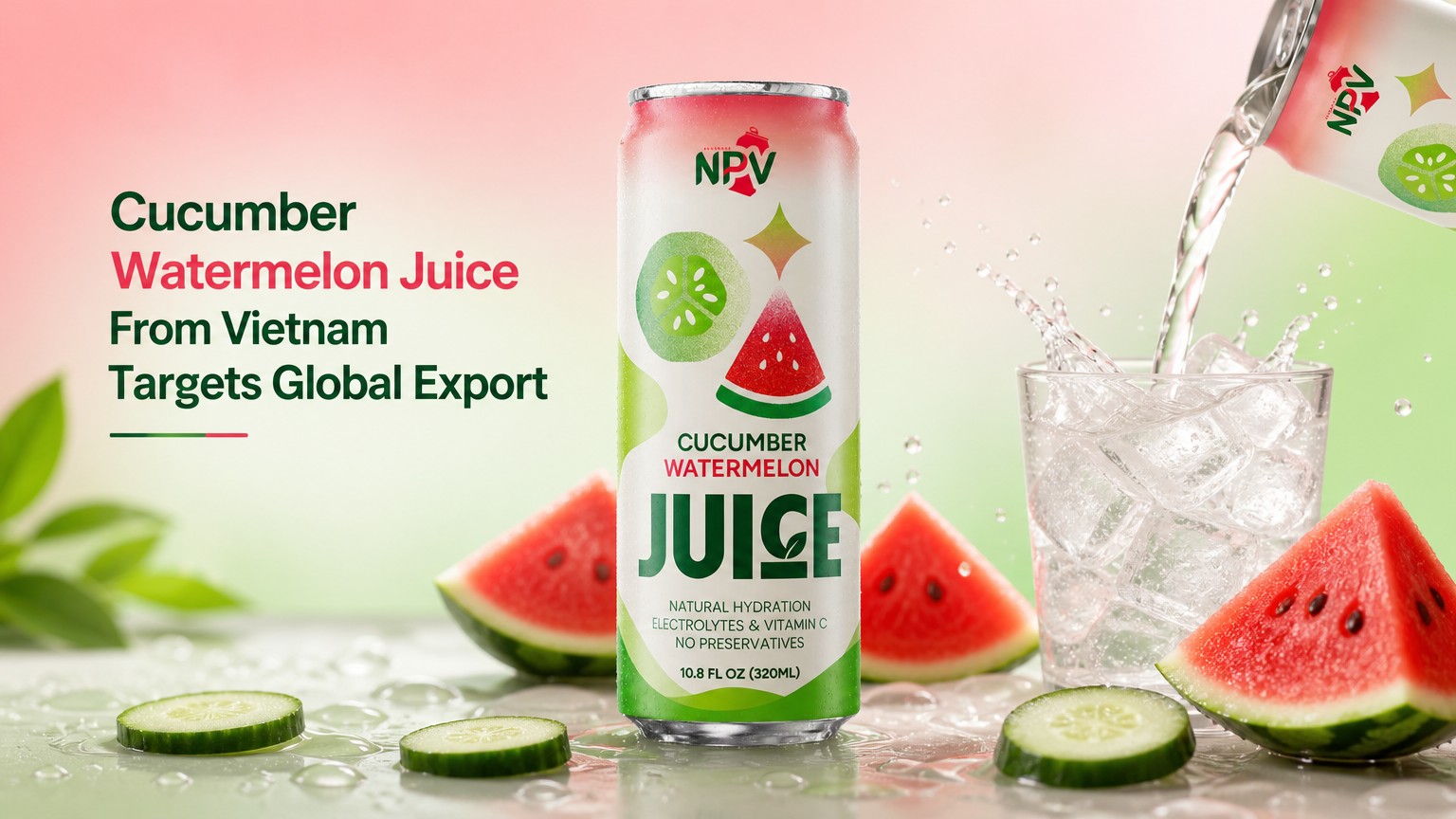 Cucumber Watermelon Juice From Vietnam Targets Global Export