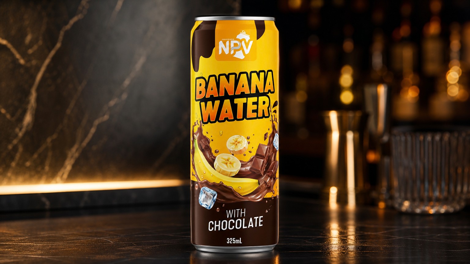 NPV banana water chocolate Poster 2