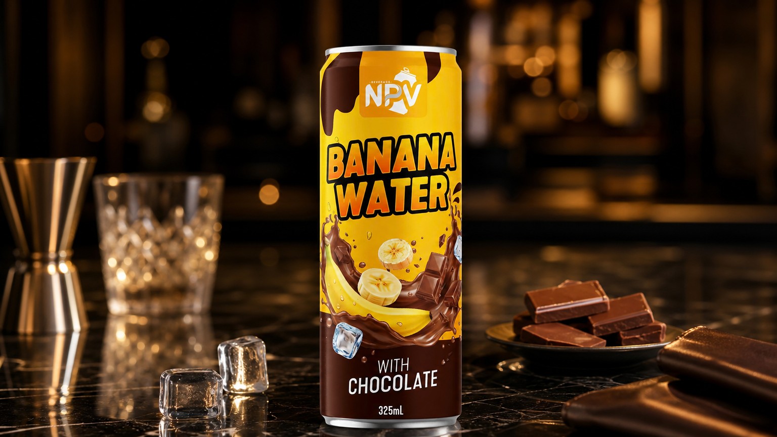 NPV banana water chocolate Poster 1
