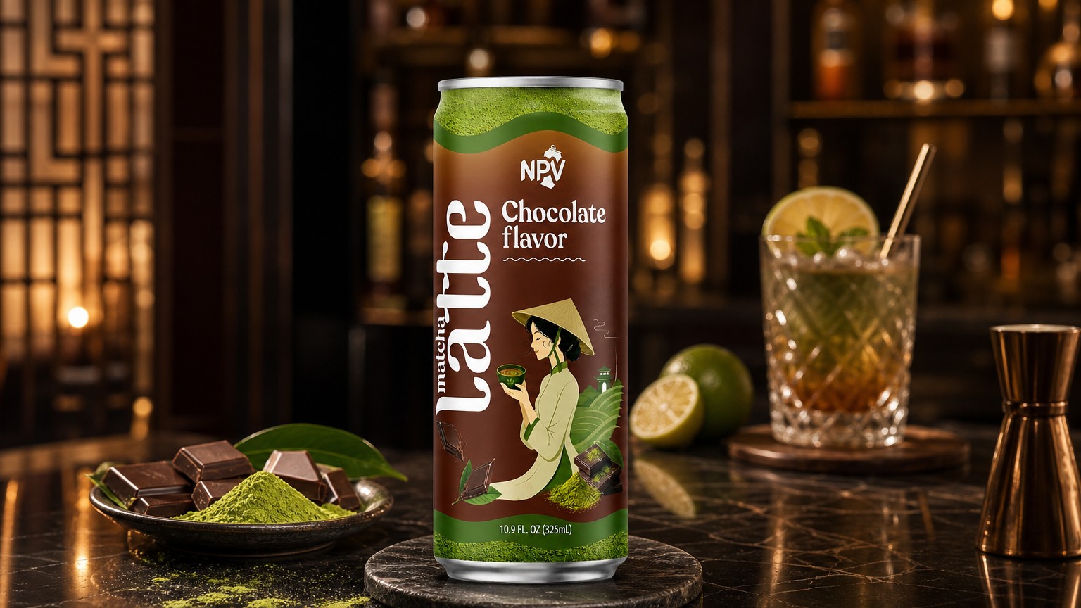 NPV-Matcha-Chocolate-325ml-Can Poster 2