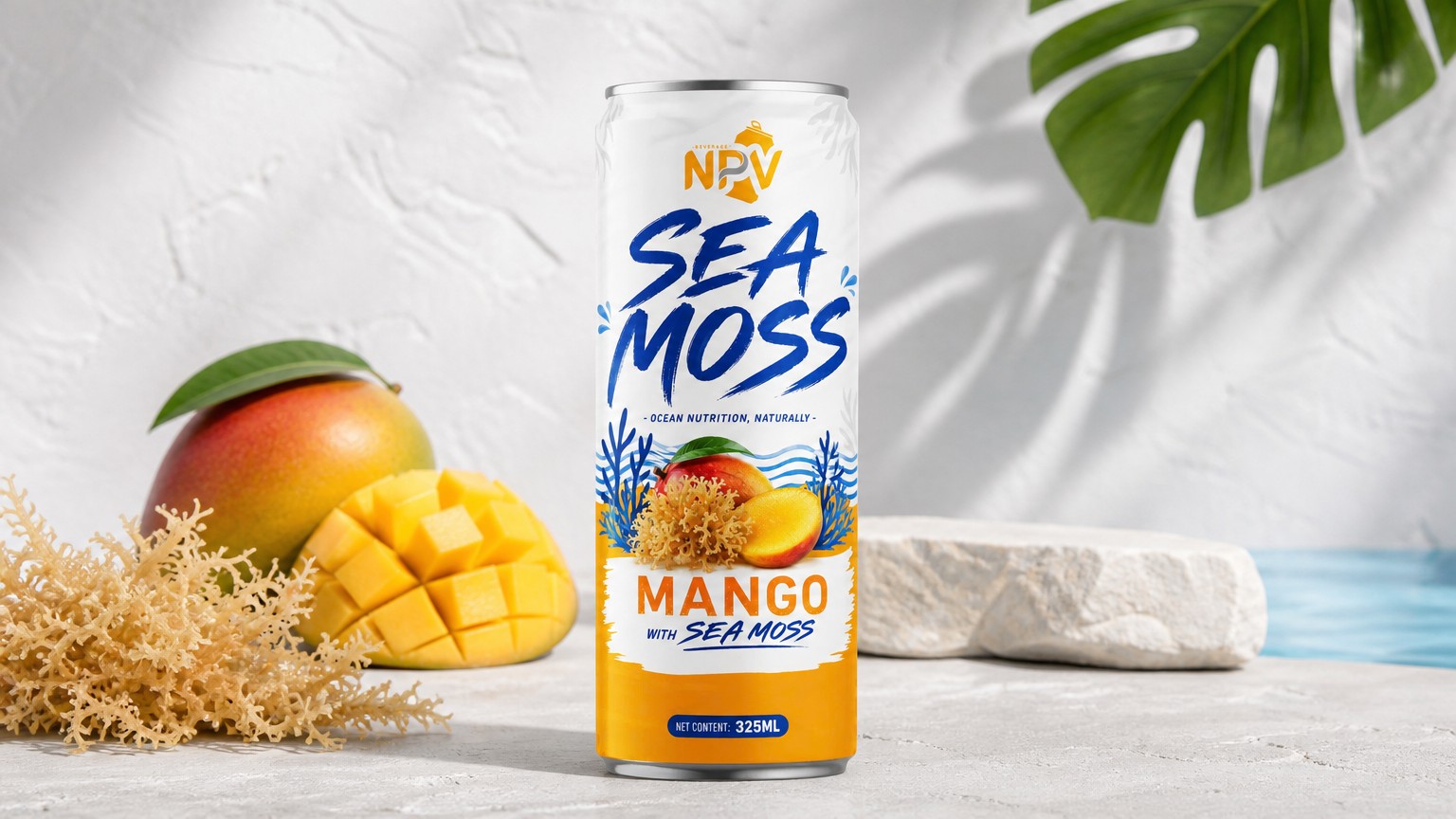 NPV-Sea-Moss-Mango-Flavor-325ml Can Poster 2