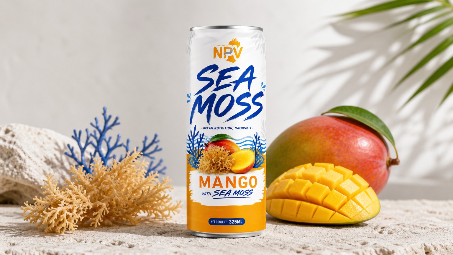 NPV-Sea-Moss-Mango-Flavor-325ml Can Poster 1