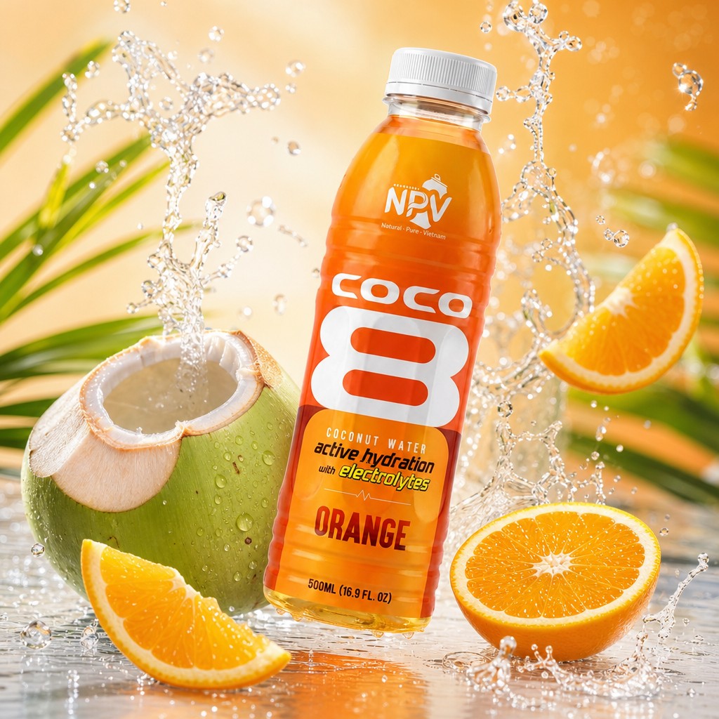 Orange Coconut Water Electrolyte Drinks Find a Global Shelf Moment - Image 2